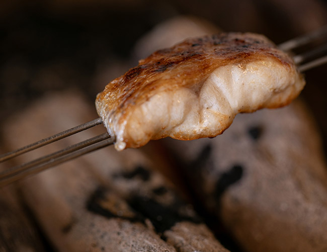 のどぐろ焼きシーン